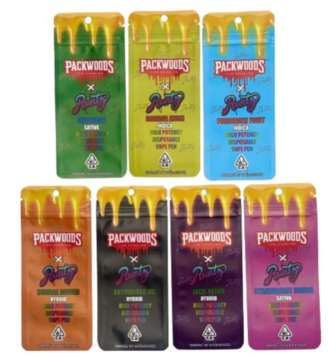 Runtz Disposables Vapes Pens EMPTY