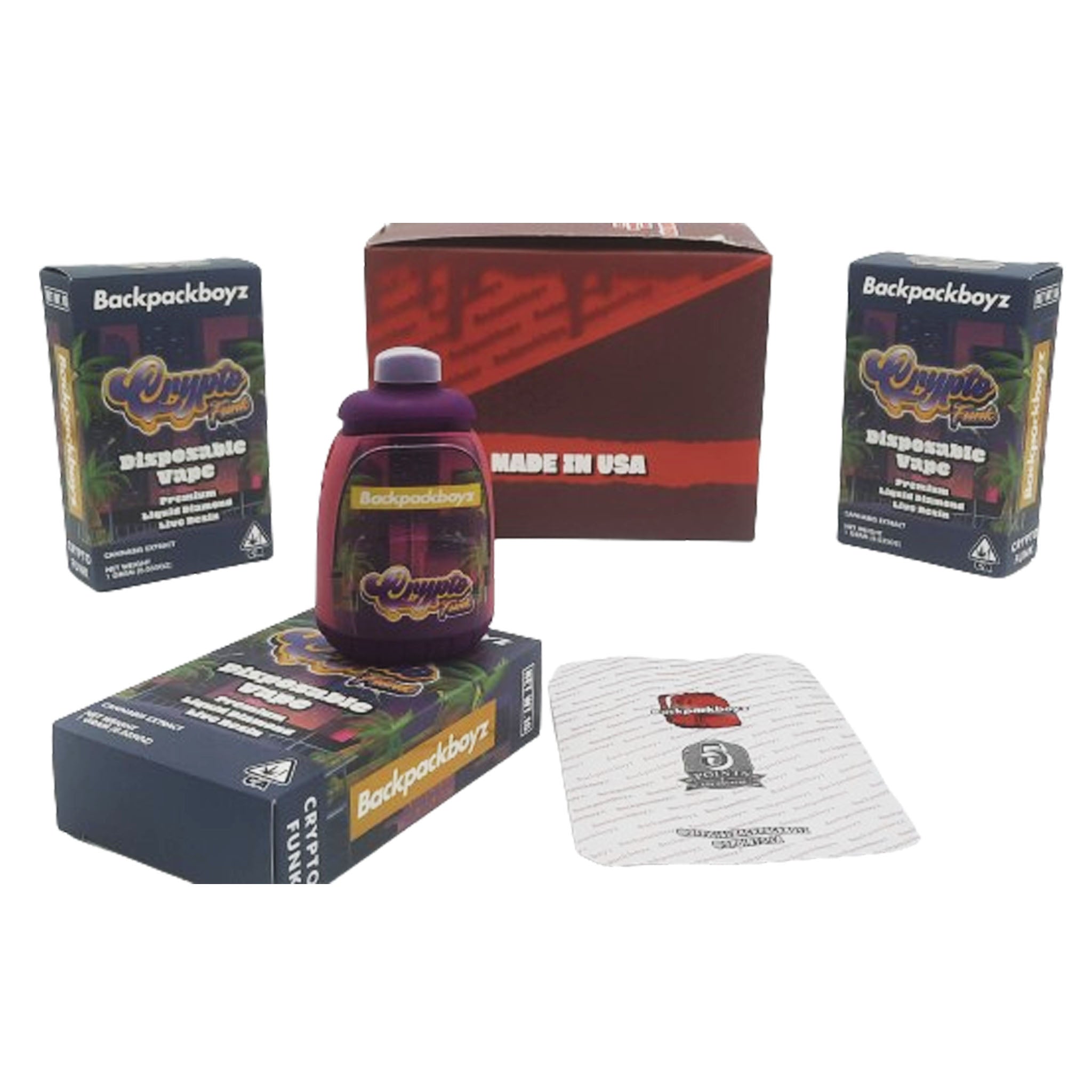 New Premium Backpackboyz 1G Disposable Vape | - Zaampro - Zaampro