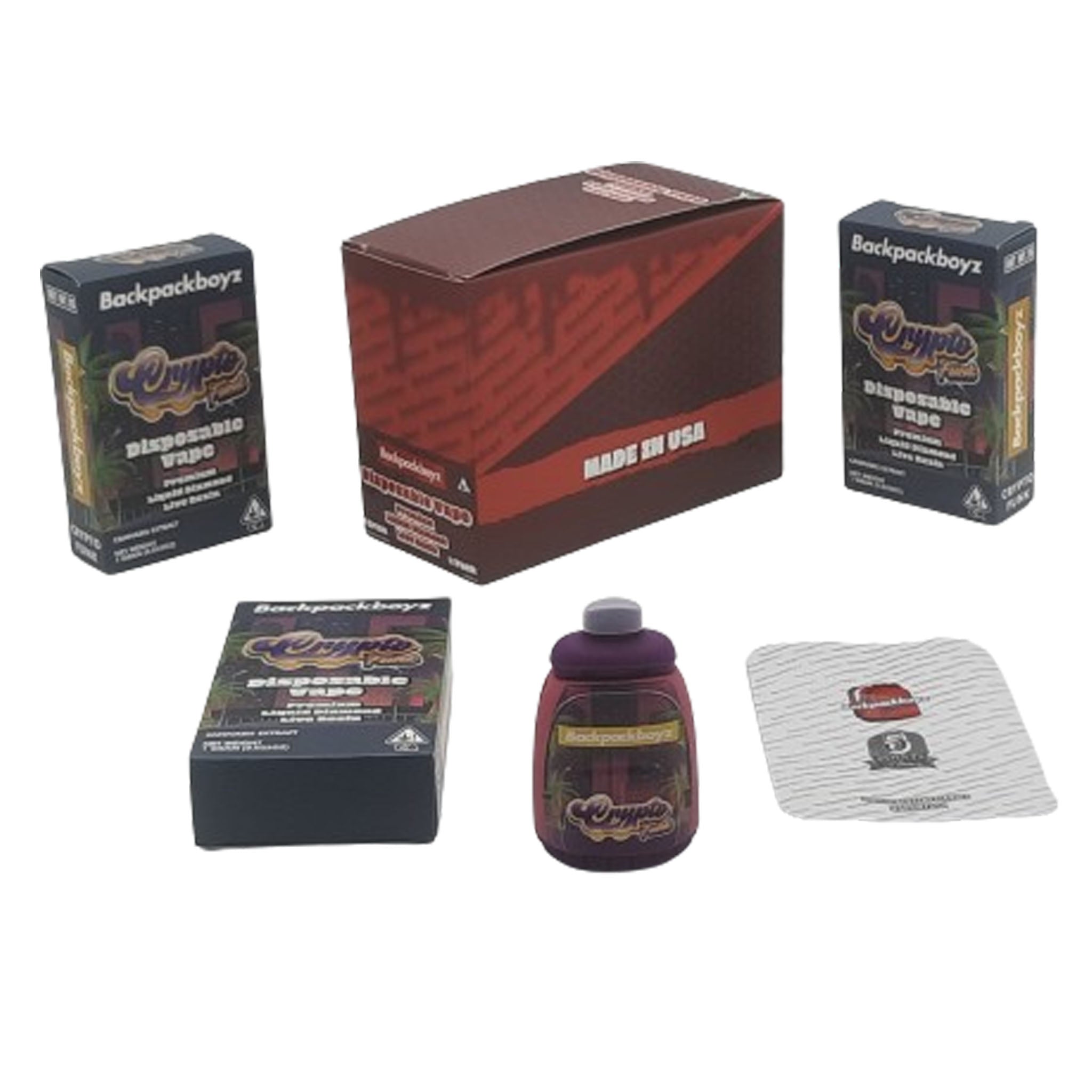 New Premium Backpackboyz 1G Disposable Vape | - Zaampro - Zaampro